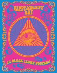 Hippy & Trippy Art: 14 Black Light Posters цена и информация | Книги об искусстве | kaup24.ee