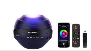 Светодиодный проектор звездного неба Kedemas, BL-XK09, RGB, 8Вт, 5В, черный цена и информация | Настольные лампы | kaup24.ee