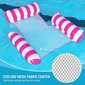 Täispuhutav veemadrats Maxhjx, 130x122cm, valge/roosa hind ja info | Täispuhutavad veemänguasjad ja ujumistarbed | kaup24.ee