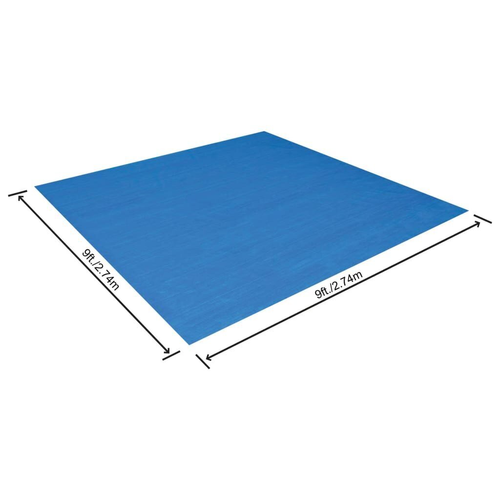 Bestway basseinialus Flowclear, 274 x 274 cm hind ja info | Basseinitehnika | kaup24.ee