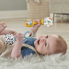 Маракасы Fisher-Price цена и информация | Drewniana Wieża Piramida Kura Nakładanie Kolorowych Kwadratów LD-15 15276 | kaup24.ee