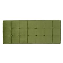 Изголовье кровати 160 x 7 x 64 cm Синтетическая ткань Зеленый цена и информация | Кровати | kaup24.ee