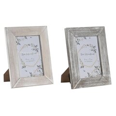 Pildiraam DKD Home Decor Beež Valge (15 x 1,5 x 20 cm) (2 tk) hind ja info | Pildiraamid | kaup24.ee