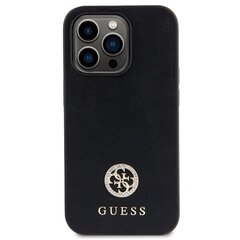 Guess GUHCP13LPS4DGPK iPhone 13 Pro 6.1" czarny|black hardcase Strass Metal Logo цена и информация | Чехлы для телефонов | kaup24.ee