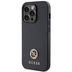 Guess GUHCP13LPS4DGPK iPhone 13 Pro 6.1" czarny|black hardcase Strass Metal Logo цена и информация | Чехлы для телефонов | kaup24.ee