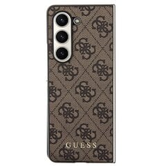 Guess GUHCZFD5GF4GBR F946 Z Fold5 brązowy|brown hardcase 4G Charms Collection цена и информация | Чехлы для телефонов | kaup24.ee