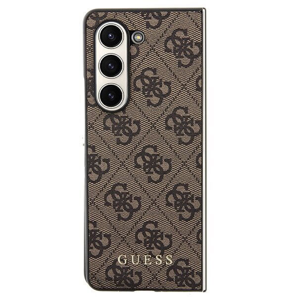 Guess GUHCZFD5GF4GBR F946 Z Fold5 brązowy|brown hardcase 4G Charms Collection hind ja info | Telefoni kaaned, ümbrised | kaup24.ee