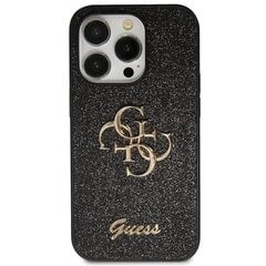 Guess GUHCN61HG4SGK iPhone 11 | Xr 6.1" czarny|black hardcase Glitter Script Big 4G hind ja info | Telefoni kaaned, ümbrised | kaup24.ee