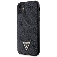 Guess GUHCN61P4TDSCPK iPhone 11 | Xr 6.1" czarny|black hardcase Crossbody 4G Metal Logo цена и информация | Чехлы для телефонов | kaup24.ee