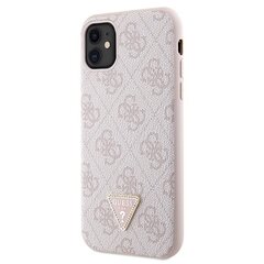 Guess GUHCN61P4TDSCPP iPhone 11 | Xr 6.1" różowy|pink hardcase Crossbody 4G Metal Logo цена и информация | Чехлы для телефонов | kaup24.ee