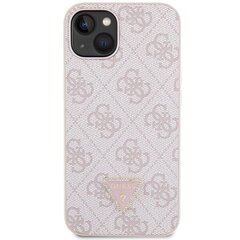 Guess GUHCP14XP4TDSCPP iPhone 14 Pro Max 6.7" różowy|pink hardcase Crossbody 4G Metal Logo цена и информация | Чехлы для телефонов | kaup24.ee