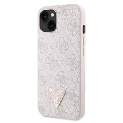 Guess GUHCP14XP4TDSCPP iPhone 14 Pro Max 6.7" różowy|pink hardcase Crossbody 4G Metal Logo цена и информация | Чехлы для телефонов | kaup24.ee