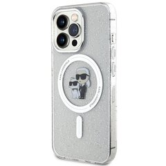 Karl Lagerfeld KLHMP13LHGKCNOT iPhone 13 Pro | 13 6.1" transparent hardcase Karl&Choupette Glitter MagSafe цена и информация | Чехлы для телефонов | kaup24.ee