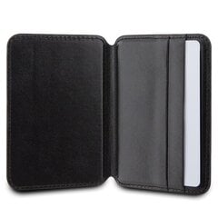 Karl Lagerfeld KLWMSPSAKHCK Wallet Card Slot Stand Saffiano Monogram Choupette MagSafe czarny|black цена и информация | Аксессуары для телефонов | kaup24.ee