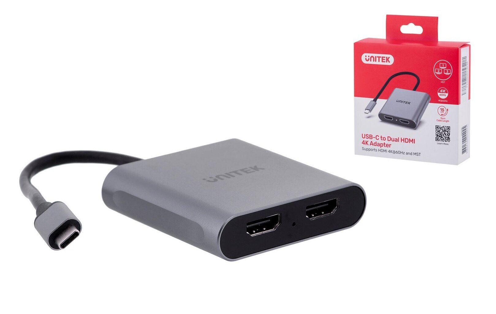 Unitek V1404B цена и информация | USB jagajad, adapterid | kaup24.ee