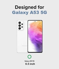 Soundberry Sparkle transparent silicone  Samsung Galaxy A54/A54 5G black цена и информация | Чехлы для телефонов | kaup24.ee