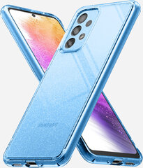 Soundberry Sparkle transparent silicone  Samsung Galaxy A53/A53 5G blue цена и информация | Чехлы для телефонов | kaup24.ee