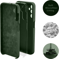 Soundberry silicone Set Samsung Galaxy A14 5G  green - Dark Forest цена и информация | Чехлы для телефонов | kaup24.ee