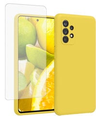 Soundberry silicone Set Samsung Galaxy A53  yellow - Keywest Lime цена и информация | Чехлы для телефонов | kaup24.ee