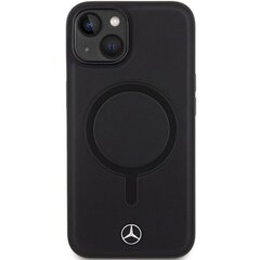 Mercedes MEHMP14S23RCMK iPhone 14 6.1" czarny|black hardcase Smooth Leather MagSafe цена и информация | Чехлы для телефонов | kaup24.ee