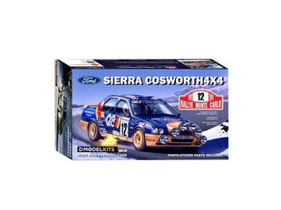 DM Modelkits - Ford Sierra Cosworth 4×4 Gr. A Rally Monte Carlo 1991, 1/24, DMK001 цена и информация | Конструкторы и кубики | kaup24.ee
