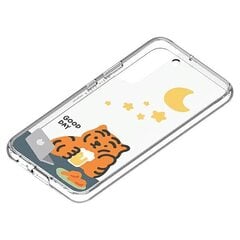 Panel Samsung GP-TOU021HOMOW do etui Frame Cover do Galaxy S22+ Muzik Tiger biały|white цена и информация | Чехлы для телефонов | kaup24.ee