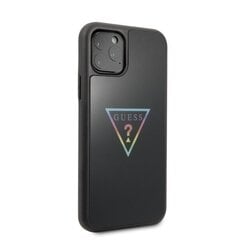 Guess GUHCN58TRMLBK iPhone 11 Pro czarny|black hard case Triangle Glitter цена и информация | Чехлы для телефонов | kaup24.ee