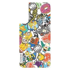 Чехол Panel Samsung GP-TOU021HOQYW do etui Frame Cover do Galaxy S22+ Simpsons Faces, белый цена и информация | Чехлы для телефонов | kaup24.ee