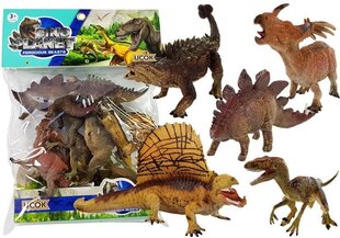 Dinosaurused, figuuride komplekt, 6 tk. hind ja info | Poiste mänguasjad | kaup24.ee