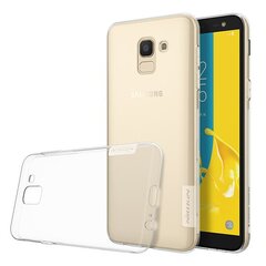 Nillkin Nature TPU Case for Samsung Galaxy J6 transparent цена и информация | Чехлы для телефонов | kaup24.ee
