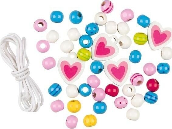 Loominguline pärlite komplekt Goki Südamed hind ja info | Arendavad mänguasjad | kaup24.ee