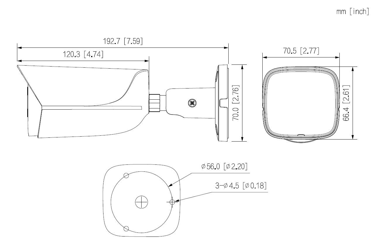 IP kaamera IPC-HFW2541E-S-0280B hind ja info | Valvekaamerad | kaup24.ee