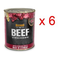 Belcando veiseliha kartulite ja hernestega, 800 g x 6 tk hind ja info | Konservid koertele | kaup24.ee