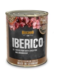 Консервы для собак с мясом иберийской свиньи, нутом и брусникой Belcando Iberico with Chick peas & Lingonberry, 800 г x 6 шт. цена и информация | Консервы для собак | kaup24.ee