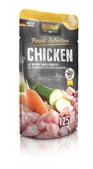 Belcando Chicken with Rice, carrots & courgettes koertele kana, riisi ja pohladega 125 g x 12 tk цена и информация | Консервы для собак | kaup24.ee