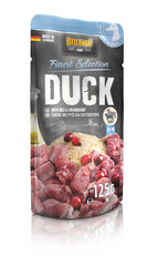 Belcando Duck with Rice & Lingonberries koertele part riisi ja pohladega 125g x 12 tk hind ja info | Konservid koertele | kaup24.ee
