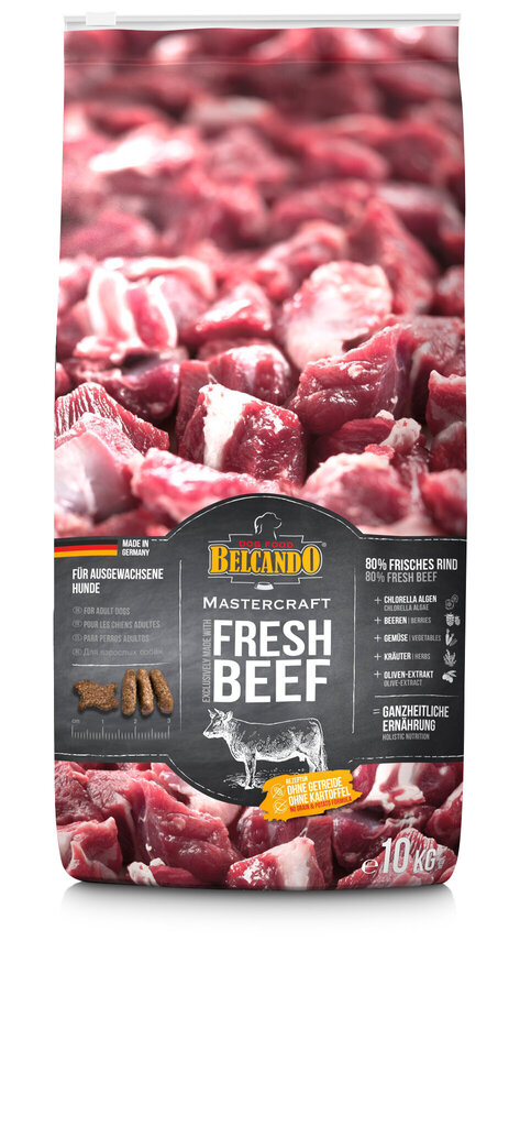 Belcando Mastercraft Fresh Beef täiskasvanud koertele veiselihaga 10 kg hind ja info | Kuivtoit koertele | kaup24.ee