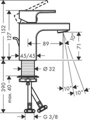 Valamusegisti Hansgrohe Vernis Shape hind ja info | Vannitoa segistid | kaup24.ee