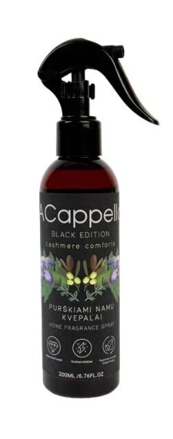 Kodusprei ACappella Black Edition Cashmere Comforts, 200 ml цена и информация | Kodulõhnastajad | kaup24.ee