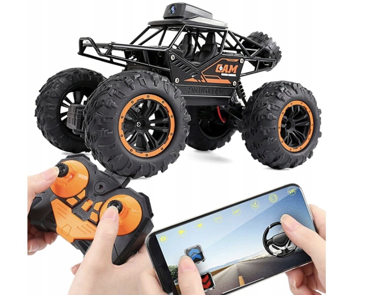 Kaugjuhitav auto wifi kaameraga, ACR hind ja info | Poiste mänguasjad | kaup24.ee