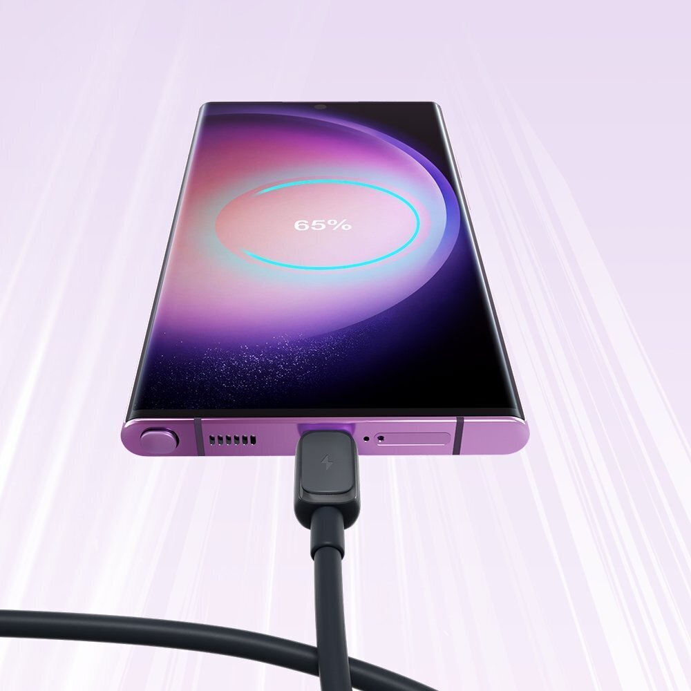 USB - USB-C 3A 1.2m Joyroom S-AC027A14, must цена и информация | Mobiiltelefonide kaablid | kaup24.ee