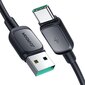 USB - USB-C 3A 1.2m Joyroom S-AC027A14, must цена и информация | Mobiiltelefonide kaablid | kaup24.ee