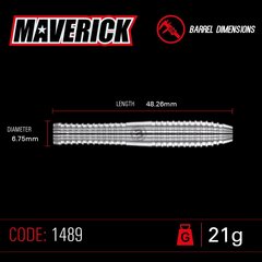 Noolemäng Winmau Maverick 21g hind ja info | Noolemängud | kaup24.ee