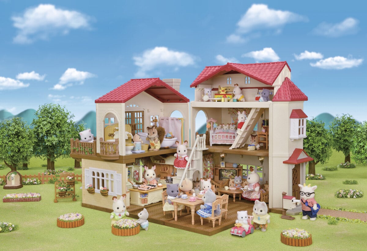 SYLVANIAN FAMILIES Таунхаус с красной крышей цена | kaup24.ee