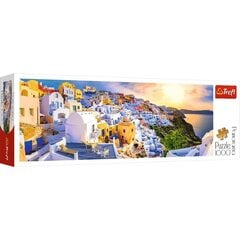 Pusle Päikeseloojang Santorinil 1000 osa hind ja info | Pusled | kaup24.ee
