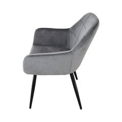 Комплект из 2 стульев Bituxx, 85 см x 59 см x 61 см, серый цена и информация | Стулья для кухни и столовой | kaup24.ee
