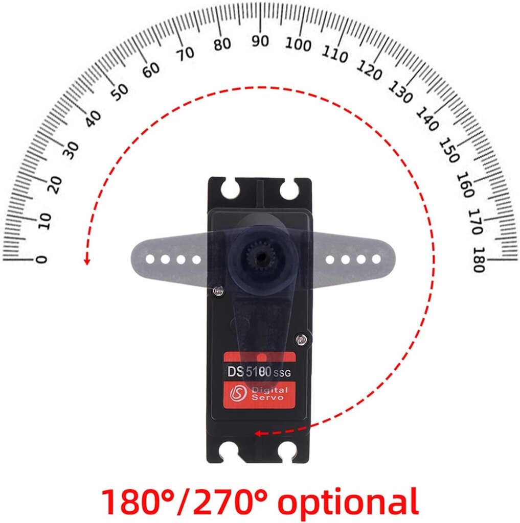 DS5180 HV robootiline servo 1/5 Redcat HPI Baja 5B SS RC Crawler ühilduv цена и информация | Nutiseadmed ja aksessuaarid | kaup24.ee