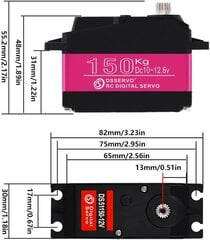 Metal Gear Servo Mootor DS51150 12V цена и информация | Смарттехника и аксессуары | kaup24.ee