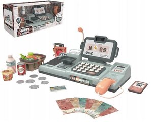 Mängu kassaaparaat koos kalkulaatori, kaalude ja tarvikutega цена и информация | Развивающие игрушки | kaup24.ee
