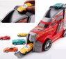 Veoauto 10 auto, liiklusmärkide ja lauamänguga hind ja info | Poiste mänguasjad | kaup24.ee